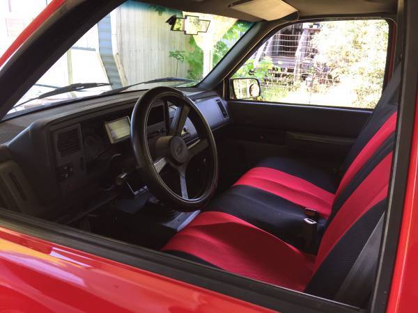 1989 Red Chevrolet C/K Pickup 1500 Truck