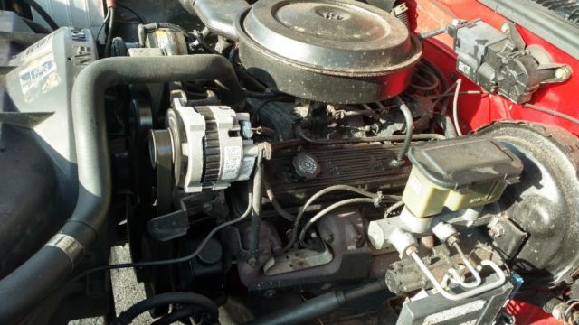 1989 Red Chevrolet C/K Pickup 1500 Standard Cab Pickup