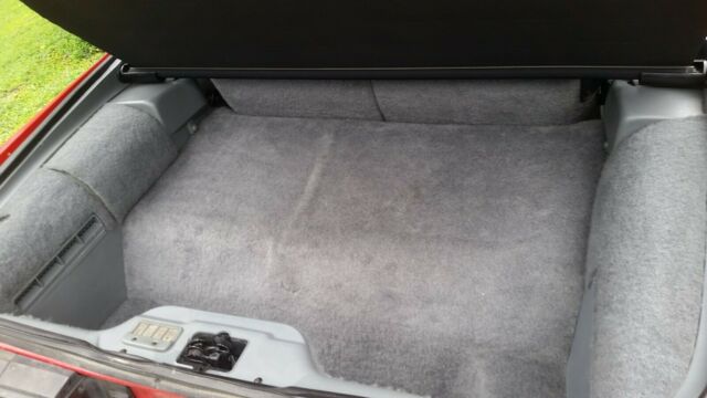 1989 Red Chevrolet Camaro Coupe