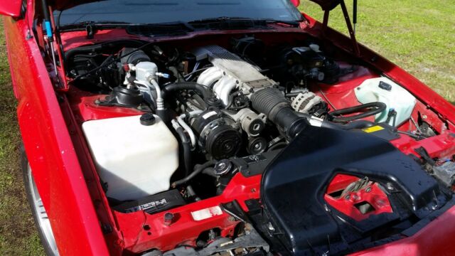1989 Red Chevrolet Camaro Coupe