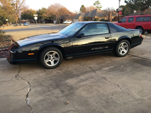 1989 Black Chevrolet Camaro Hatchback