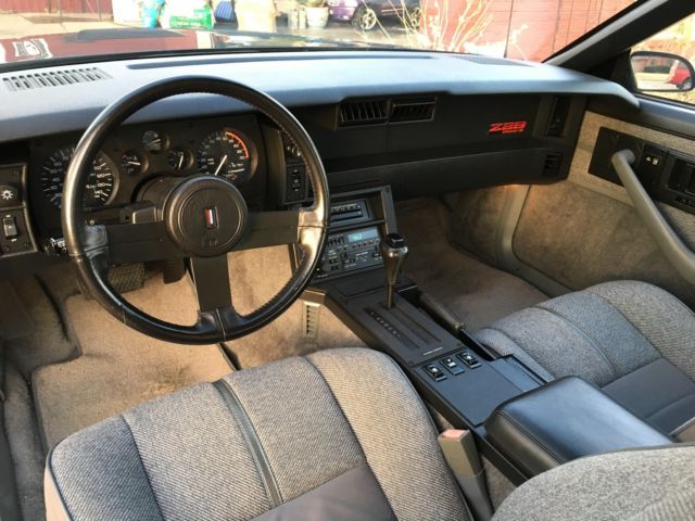 1989 Black Chevrolet Camaro Hatchback