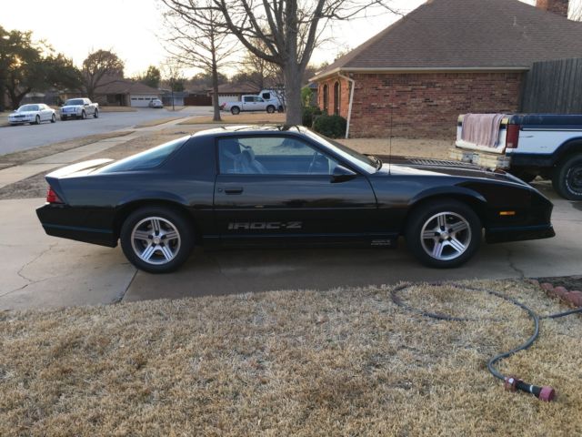 1989 Black Chevrolet Camaro Hatchback