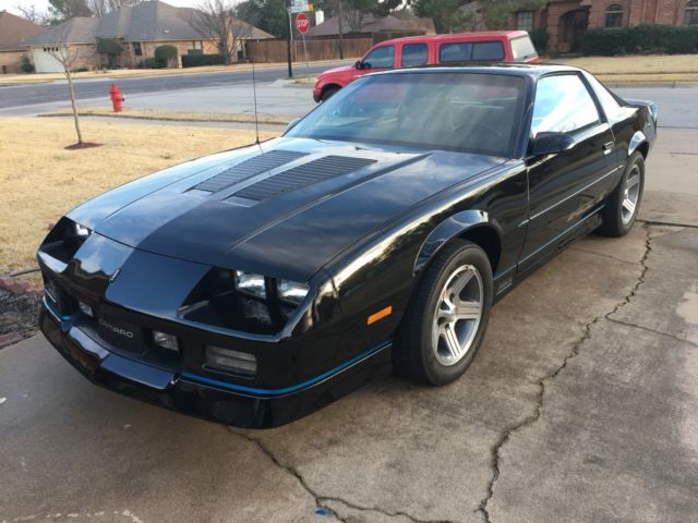 1989 Black Chevrolet Camaro Hatchback