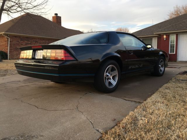 1989 Black Chevrolet Camaro Hatchback