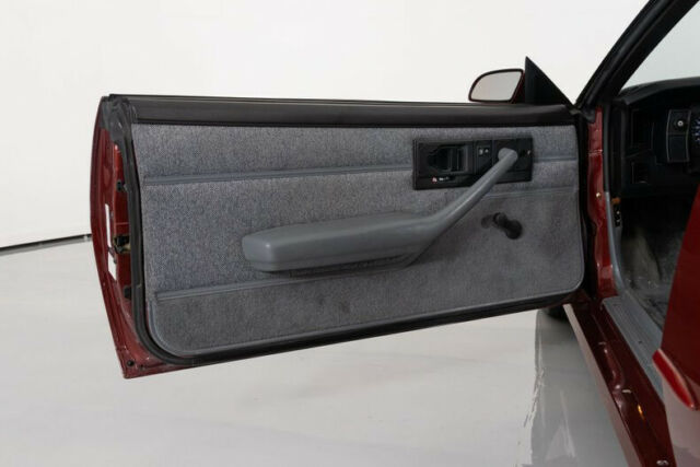 1989 Burgundy Chevrolet Camaro Coupe