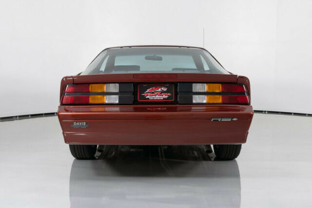 1989 Burgundy Chevrolet Camaro Coupe