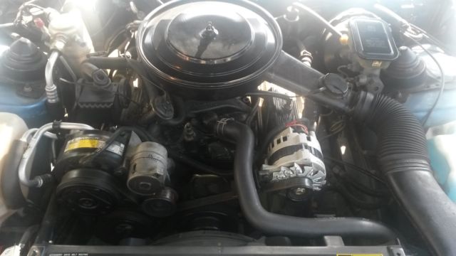 1989 Blue Chevrolet Camaro