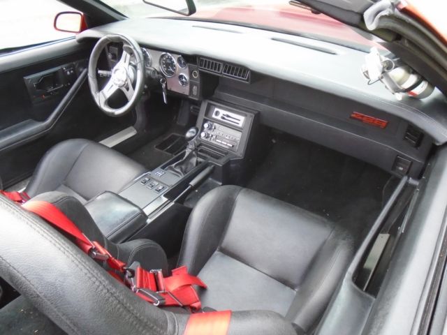 1989 Red Chevrolet Camaro Convertible