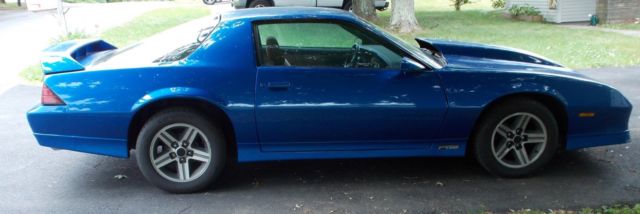 1989 Blue Chevrolet Camaro Coupe