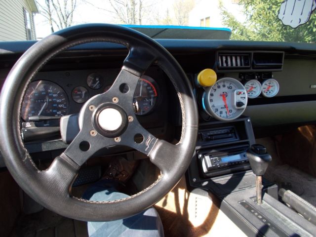 1989 Blue Chevrolet Camaro Coupe