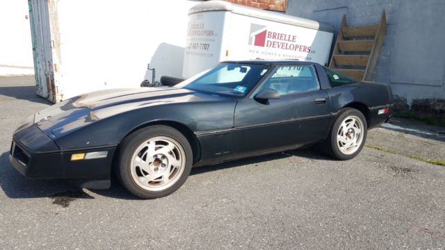 1989 Black Chevrolet Corvette
