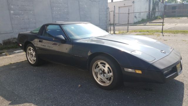1989 Black Chevrolet Corvette