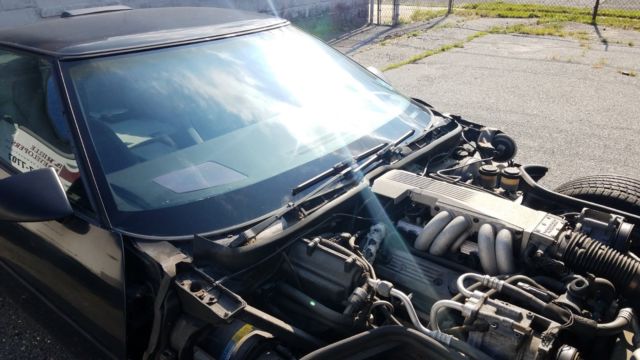 1989 Black Chevrolet Corvette