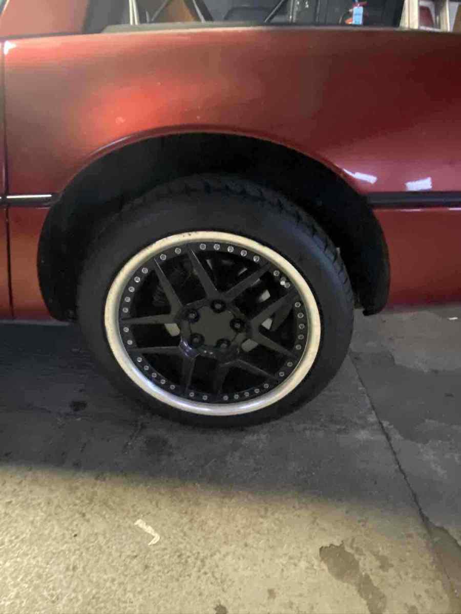 1989 Red Chevrolet Corvette Hatchback