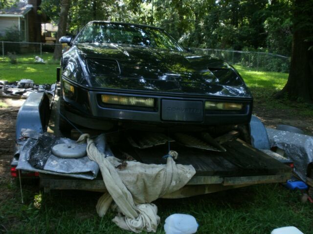 1989 Navy blue Chevrolet Corvette Coupe