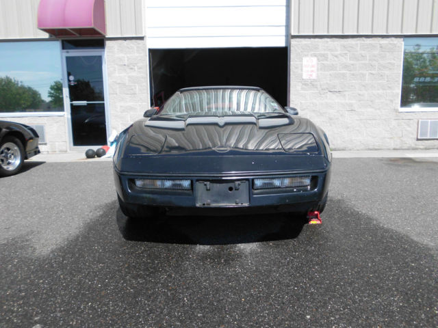 1989 Black Chevrolet Corvette Coupe