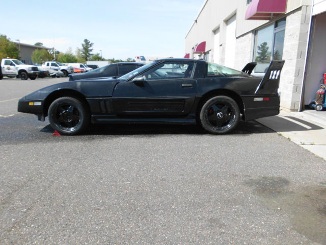 1989 Black Chevrolet Corvette Coupe