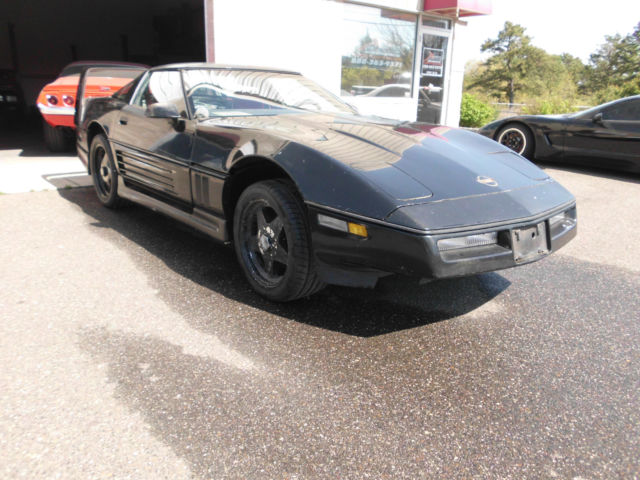 1989 Black Chevrolet Corvette Coupe