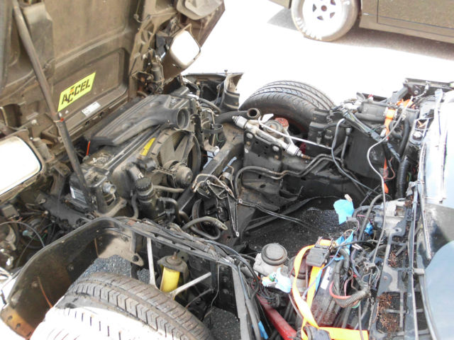 1989 Black Chevrolet Corvette Coupe