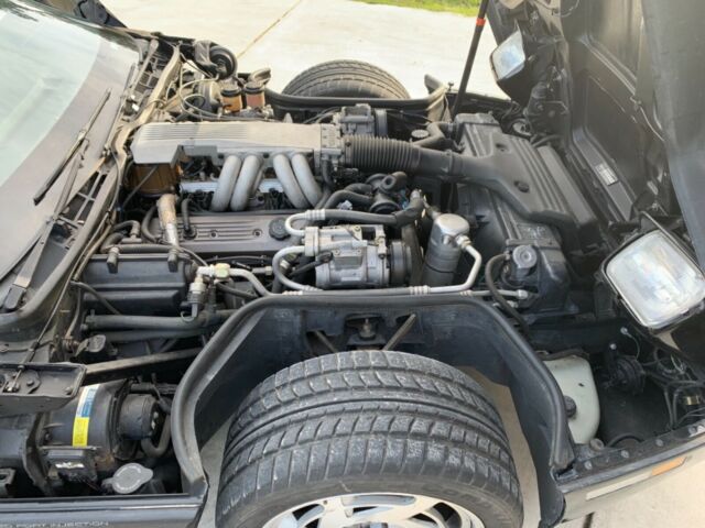 1989 Black Chevrolet Corvette Coupe