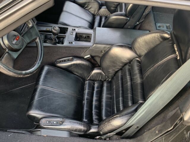 1989 Black Chevrolet Corvette Coupe