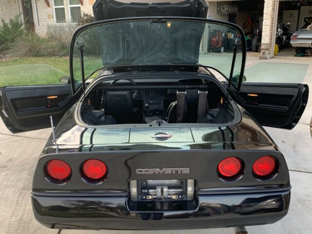 1989 Black Chevrolet Corvette Coupe