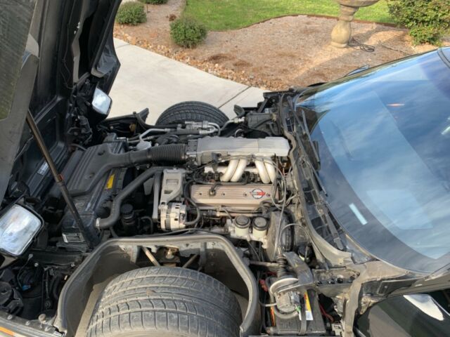 1989 Black Chevrolet Corvette Coupe