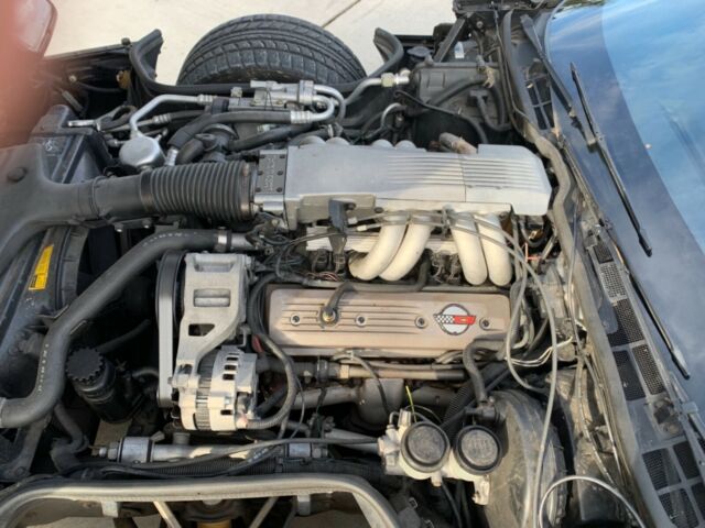 1989 Black Chevrolet Corvette Coupe