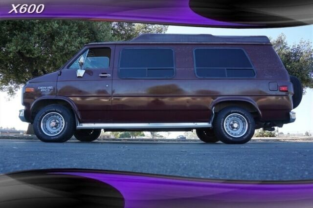 1989 Brown Chevrolet G-SERIES Van Original 46K --