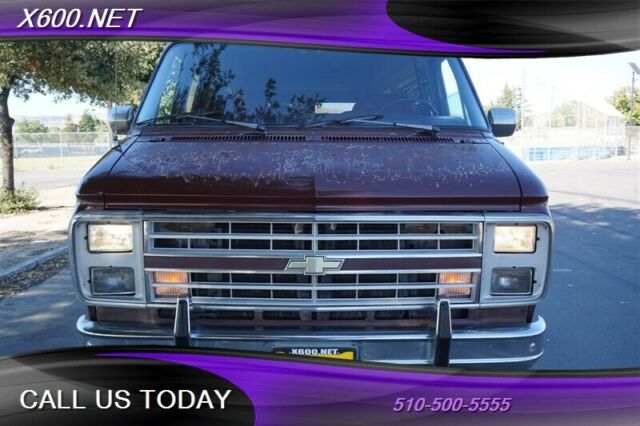 1989 Brown Chevrolet G-SERIES Van Original 46K --