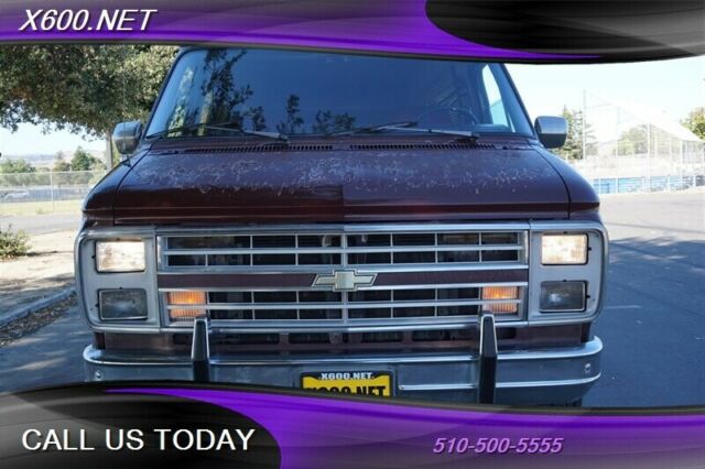 1989 Brown Chevrolet G-SERIES Van Original 46K --