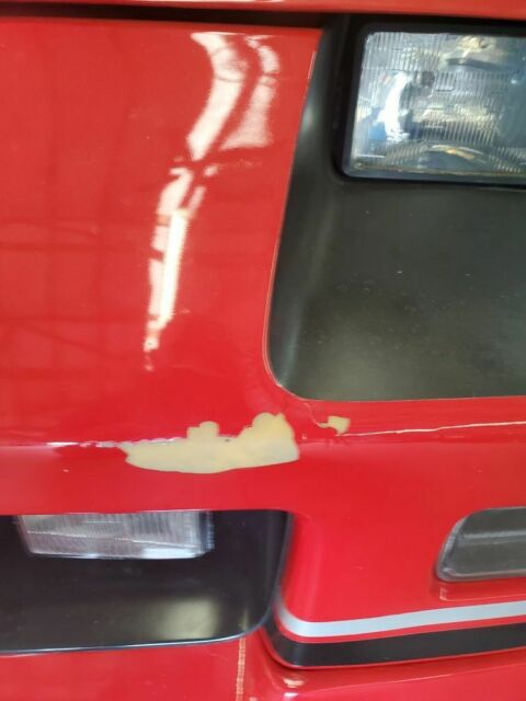 1989 Red Chevrolet Other Hatchback