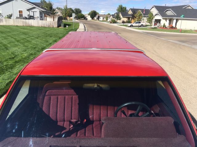 1989 Red/Silver Chevrolet C/K Pickup 1500 Standard Cab Pickup