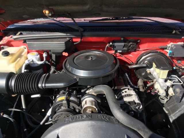 1989 Red/Silver Chevrolet C/K Pickup 1500 Standard Cab Pickup