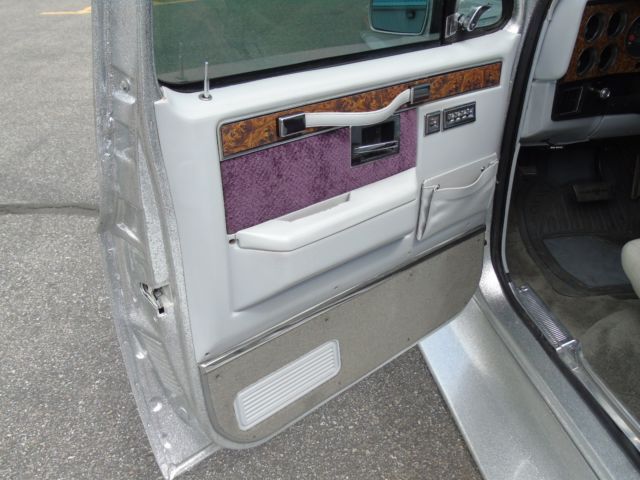 1989 Silver Chevrolet Silverado 3500 Extended Crew Cab Pickup