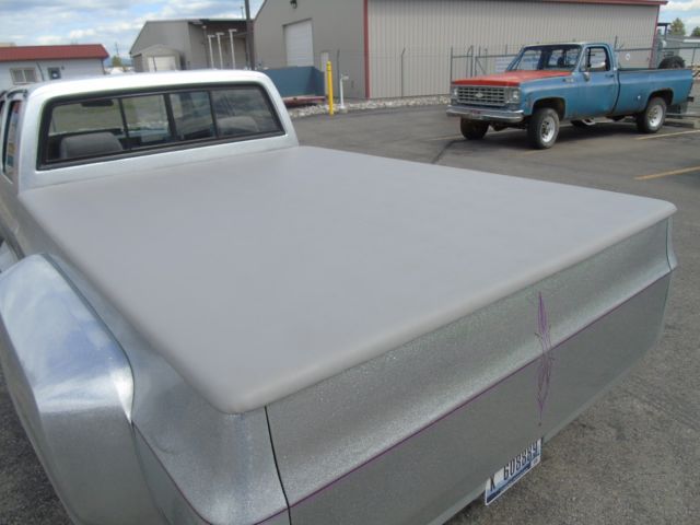 1989 Silver Chevrolet Silverado 3500 Extended Crew Cab Pickup