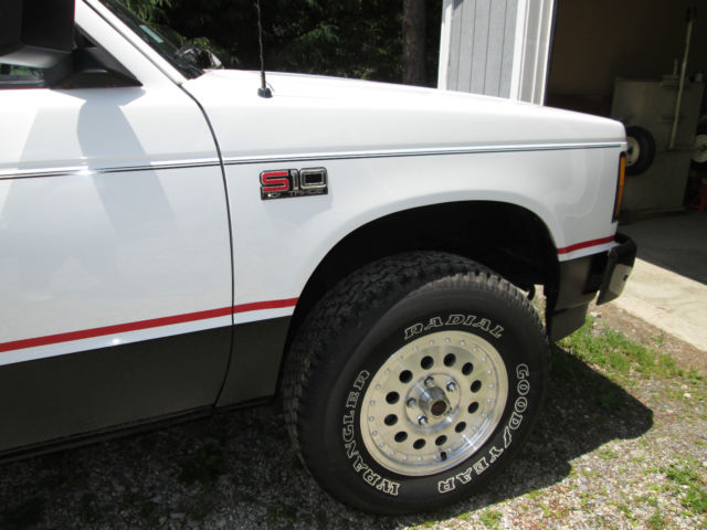 1989 Frost White Chevrolet S-10 Standard Cab Pickup