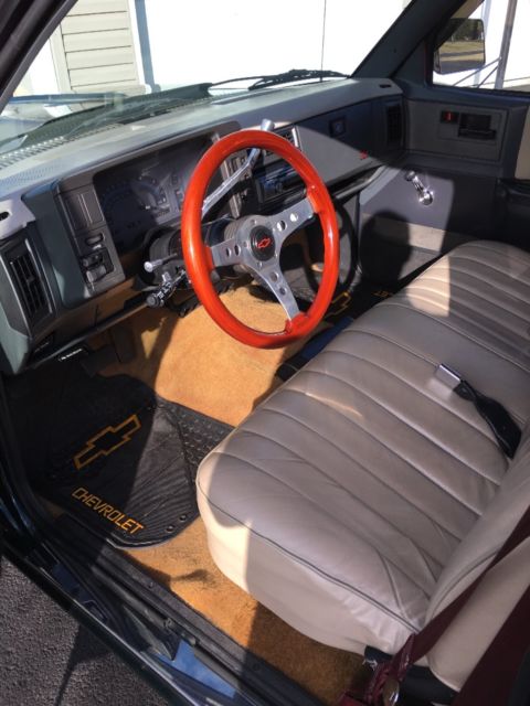 1989 Green Chevrolet S-10 Standard Cab Pickup