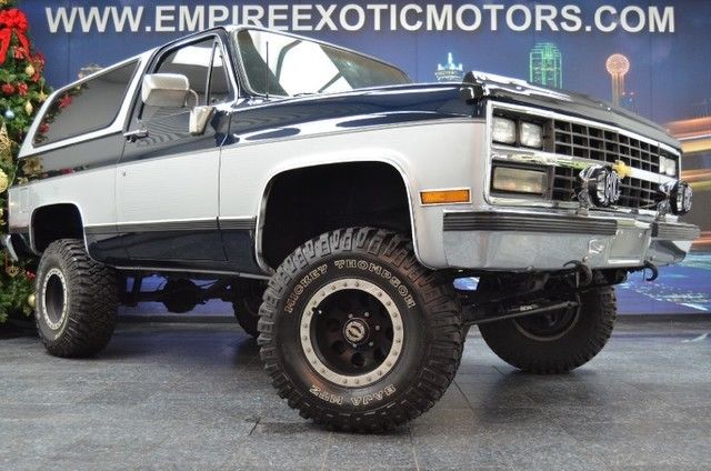 1989 Blue Chevrolet Blazer SUV