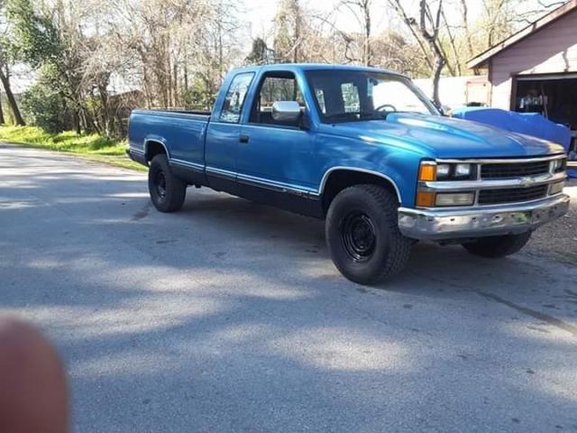 1989 Blue Chevrolet Other Pickups Extended Cab Pickup
