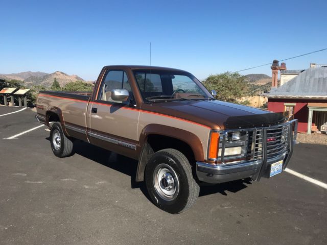 1989 Brown Chevrolet C/K Pickup 2500 Standard Cab Pickup