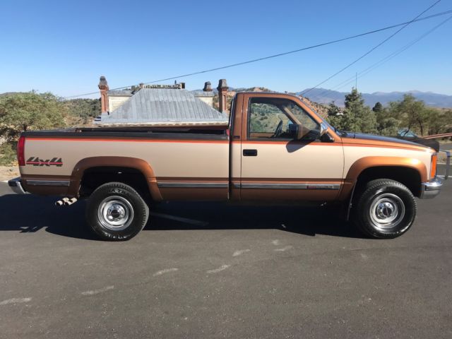 1989 Brown Chevrolet C/K Pickup 2500 Standard Cab Pickup
