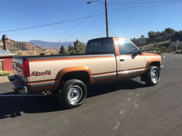 1989 Brown Chevrolet C/K Pickup 2500 Standard Cab Pickup