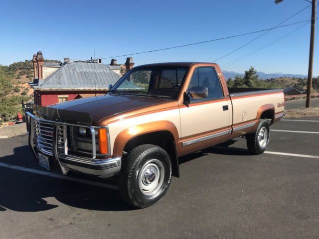 1989 Brown Chevrolet C/K Pickup 2500 Standard Cab Pickup