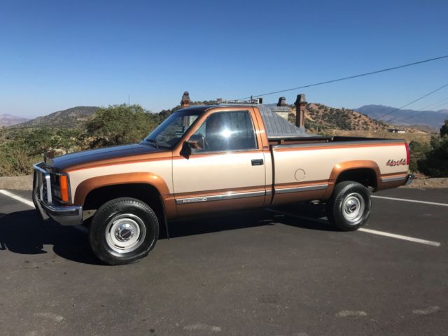 1989 Brown Chevrolet C/K Pickup 2500 Standard Cab Pickup