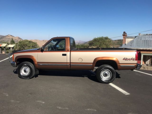 1989 Brown Chevrolet C/K Pickup 2500 Standard Cab Pickup