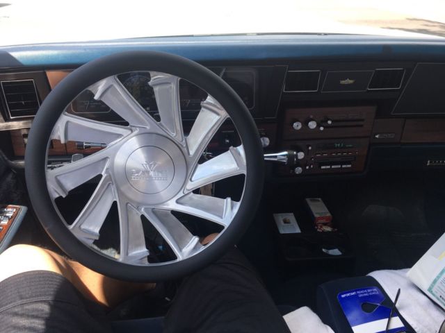 1989 White Chevrolet Capriceold Sedan