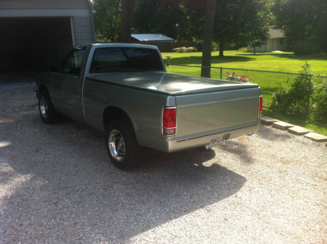 1989 Silver Chevrolet S-10 Standard Cab Pickup