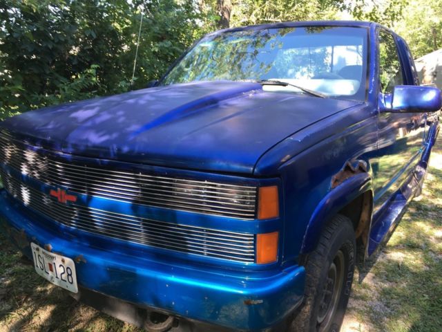 1986 Blue Chevrolet C/K Pickup 1500